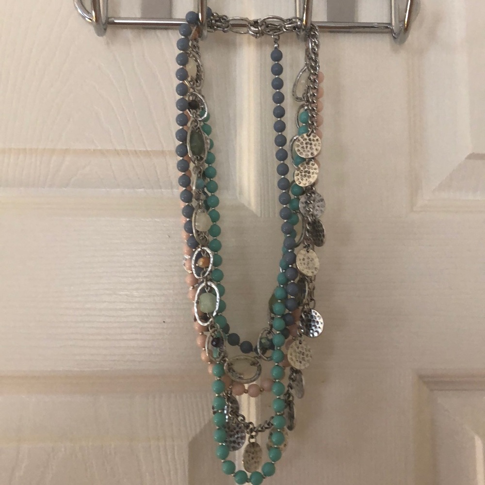 Multi strand necklace